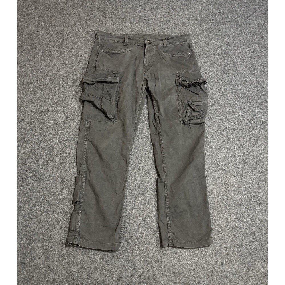 G-Star Raw Droner Relaxed Tapered Cargo Pants Mens 32x29 Gray Pockets Y2K